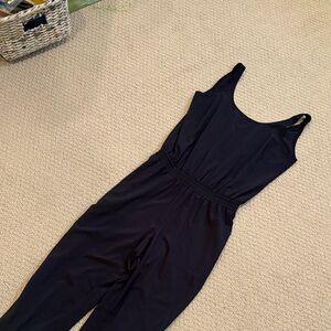 Athleta black Sleeveless Jumpsuit